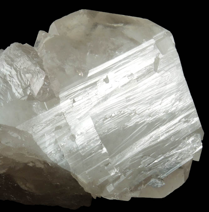 Quartz var. Smoky Quartz (parallel crystals) from Peter's Pocket, Bartlett, Carroll County, New Hampshire