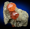 Spessartine Garnets in Muscovite from Loliondo, Mpwapwa District, Dodoma, Tanzania