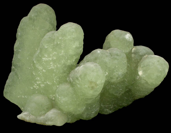 Prehnite pseudomorph after Anhydrite from Prospect Park Quarry, Prospect Park, Passaic County, New Jersey