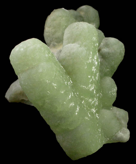 Prehnite pseudomorph after Anhydrite from Prospect Park Quarry, Prospect Park, Passaic County, New Jersey