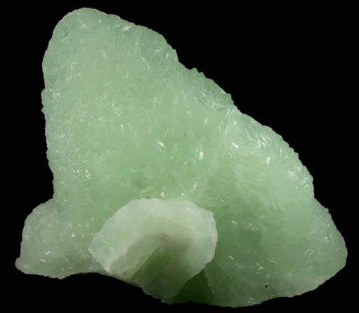 Prehnite pseudomorph after Anhydrite from Upper New Street Quarry, Paterson, Passaic County, New Jersey