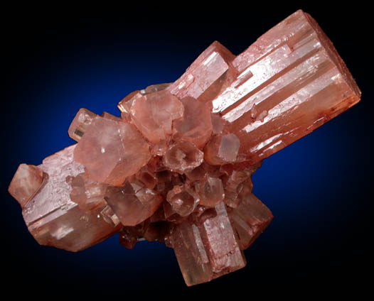 Aragonite (pseudohexagonal crystals) from Tazouta, Sefrou Province, Fs-Boulemane, Morocco