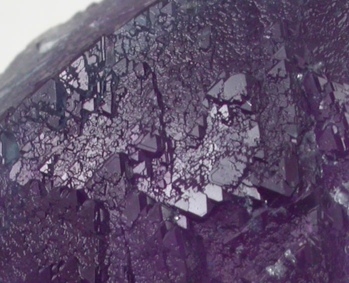 Fluorite on Fluorite from De'an Mine, Wushan, Jiangxi Province, China