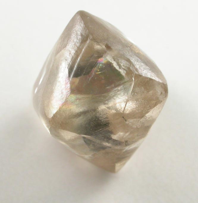 Diamond (4.56 carat brown octahedral crystal) from Argyle Mine, Kimberley, Western Australia, Australia