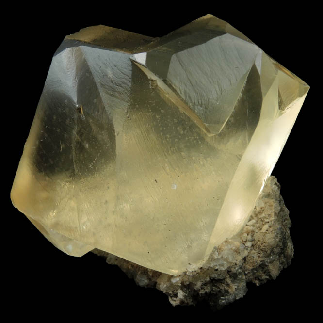 Calcite (twinned crystals) from Sokolovskiy-Sarbaiskiy Mine, Rudnyy, Kustanay Oblast, Kazakhstan