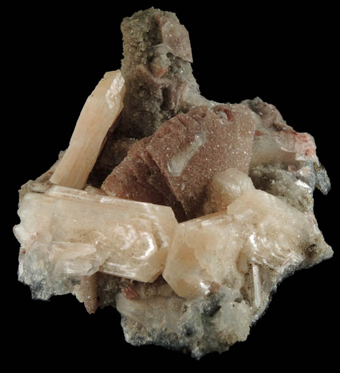 Stilbite and Heulandite from Pune District, Maharashtra, India