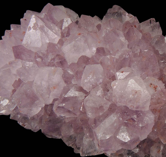 Quartz var. Amethyst with Hematite from Height's Lodge Pocket, Screel Hill, Dumfries & Galloway, Scotland