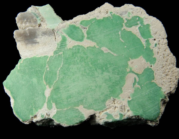 Variscite from Utahlite Hill, 5.80 km north of Lucin, Box Elder County, Utah