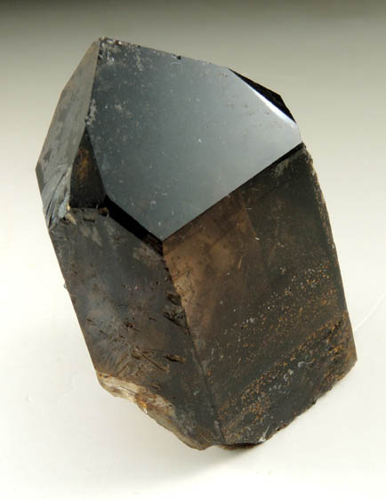 Quartz var. Smoky Quartz from Hurricane Mountain, east of Intervale, Carroll County, New Hampshire