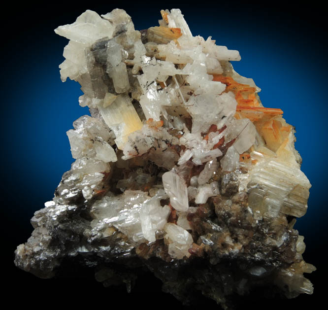 Cerussite (twinned crystals) from Bunker Hill Mine, Coeur d'Alene District, Shoshone County, Idaho