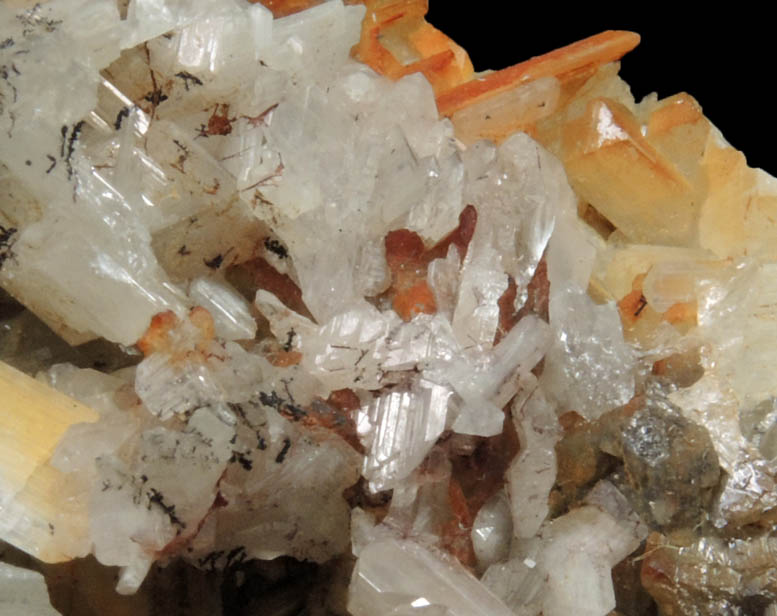 Cerussite (twinned crystals) from Bunker Hill Mine, Coeur d'Alene District, Shoshone County, Idaho