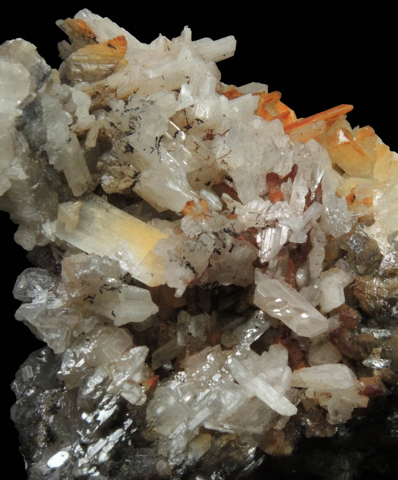 Cerussite (twinned crystals) from Bunker Hill Mine, Coeur d'Alene District, Shoshone County, Idaho