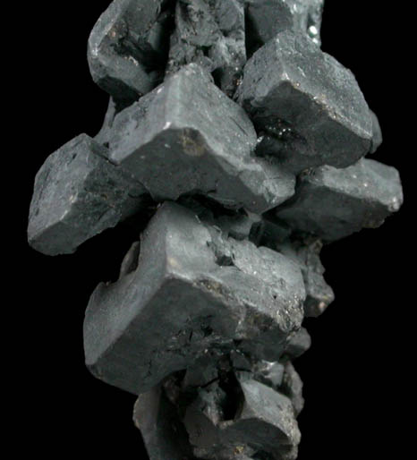 Acanthite pseudomorphs after Argentite from San Juan de Rayas Mine, Guanajuato, Mexico