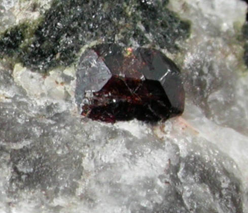 Titanite var. Yttrotitanite from Kbuland, Iveland, Aust-Agder, Norway