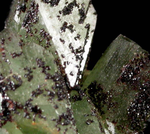 Ludlamite with Siderite from Blackbird Mine, Cobalt District, Lemhi County, Idaho