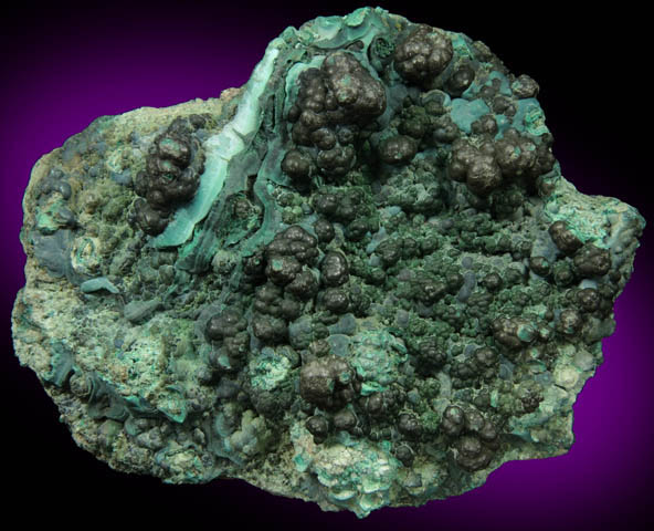 Malachite from Globe, Globe-Miami District, Gila County, Arizona