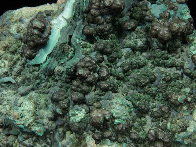 Malachite from Globe, Globe-Miami District, Gila County, Arizona