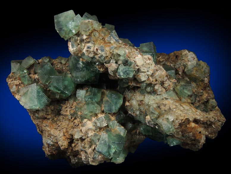 Fluorite from Heights Mine, Westgate, Weardale District, County Durham, England