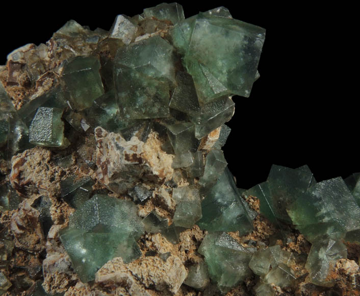 Fluorite from Heights Mine, Westgate, Weardale District, County Durham, England