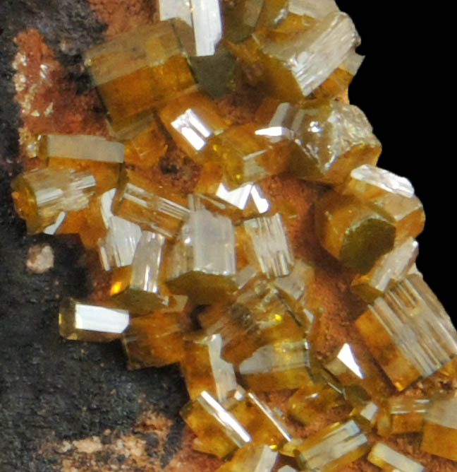 Mimetite from Pingtouling Mine, Liannan, Guangdong Province, China