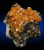 Wulfenite and Barite from Maoniuping Mine, Liangshan Autonomous Prefecture, Sichuan Province, China