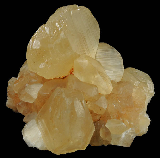 Calcite (twinned crystals) from Roosevelt Avenue Quarry (York Stone Quarry), York, York County, Pennsylvania