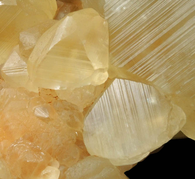 Calcite (twinned crystals) from Roosevelt Avenue Quarry (York Stone Quarry), York, York County, Pennsylvania