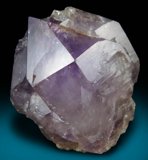 Quartz var. Amethyst from near Mount Ulla, southeast of Statesville, Iredell County, North Carolina