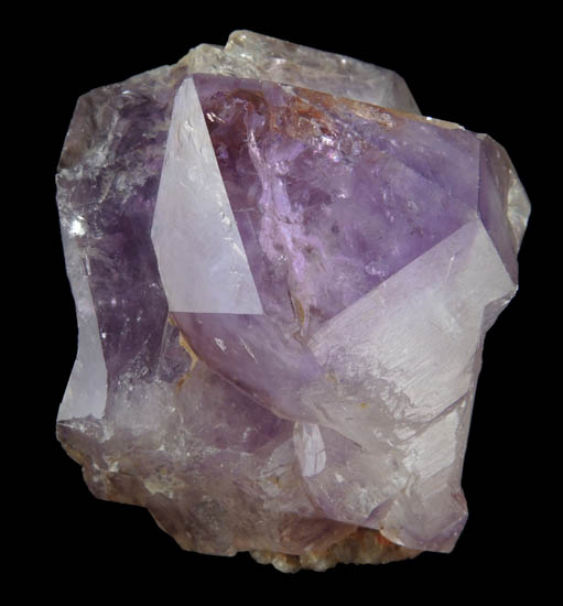 Quartz var. Amethyst from near Mount Ulla, southeast of Statesville, Iredell County, North Carolina