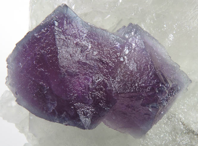 Fluorite on Fluorite from De'an Mine, Wushan, Jiangxi Province, China