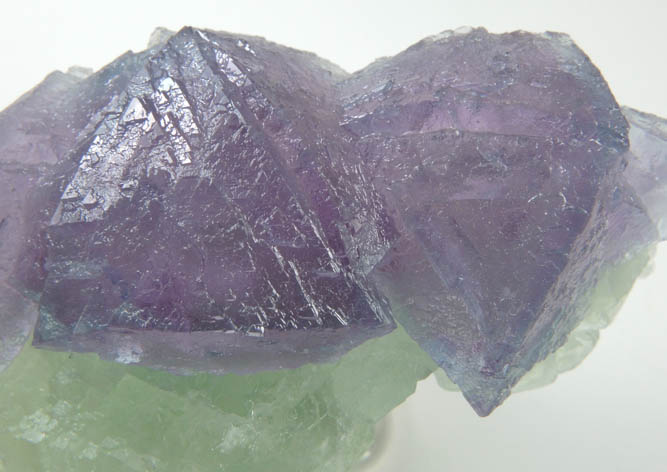 Fluorite on Fluorite from De'an Mine, Wushan, Jiangxi Province, China