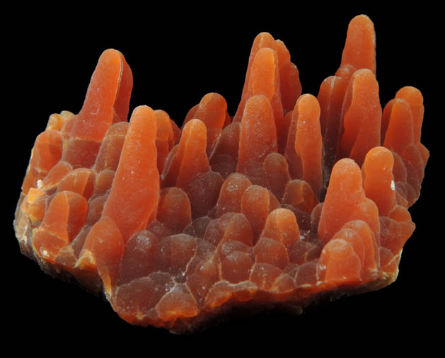 Calcite (stalactitic) from Bud Ehrle Locality, near Miles City, Carter County, Montana