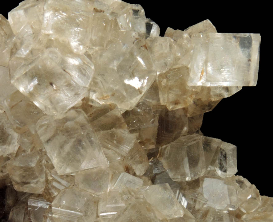 Calcite with Bitumen from Kentucky Stone Quarry, Flemingsburg, Fleming County, Kentucky