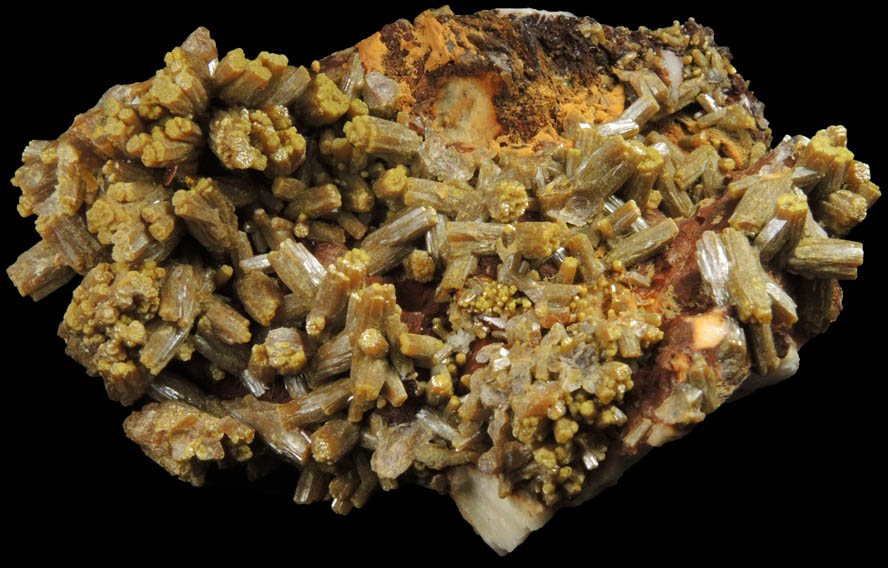 Pyromorphite from Mine des Farges, Ussel, Corrze, France