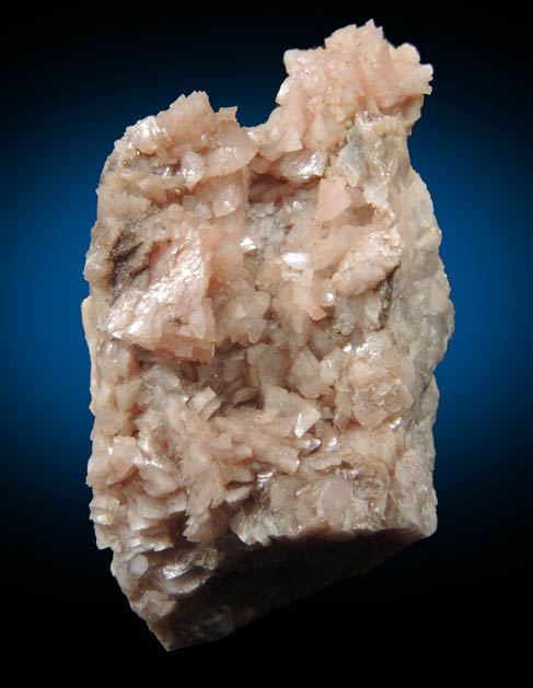 Rhodochrosite with Quartz from Rosebery District, Tasmania, Australia
