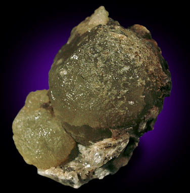 Prehnite from Riker Hill, Livingston, Essex County, New Jersey