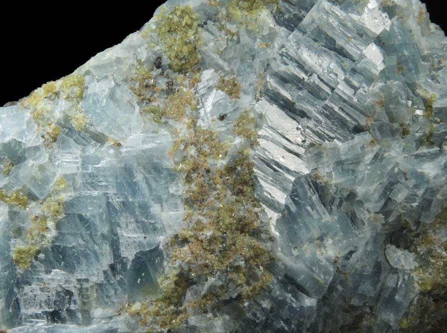 Vesuvianite, Grossular, Calcite from Crestmore Quarry, Crestmore, Riverside County, California