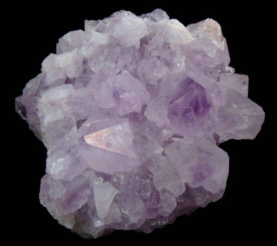 Quartz var. Amethyst from Height's Lodge Pocket, Screel Hill, Dumfries & Galloway, Scotland