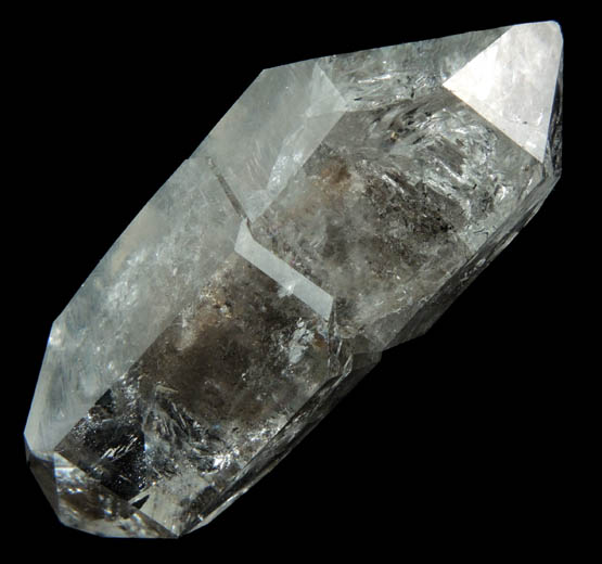 Quartz var. Herkimer Diamond with Dolomite and Pyrite from Eastern Rock Products Quarry (Benchmark Quarry), St. Johnsville, Montgomery County, New York