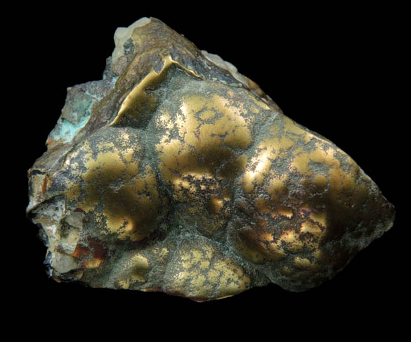 Chalcopyrite from Chimney Rock Quarry, Bound Brook, Somerset County, New Jersey