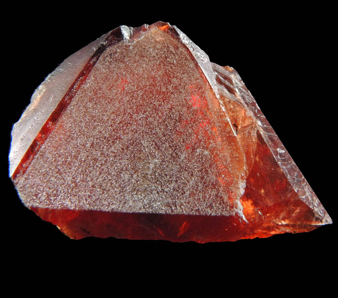 Rhodochrosite from Mont Saint-Hilaire, Qubec, Canada