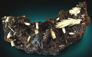 Cerussite from Flux Mine, Harshaw District, Patagonia Mountains, Santa Cruz County, Arizona