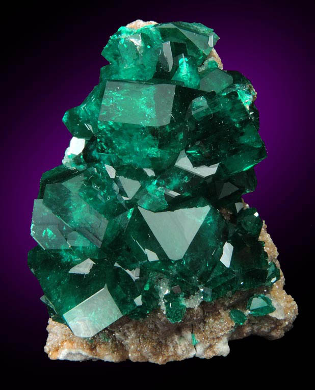 Dioptase from Tsumeb Mine, Otavi-Bergland District, Oshikoto, Namibia