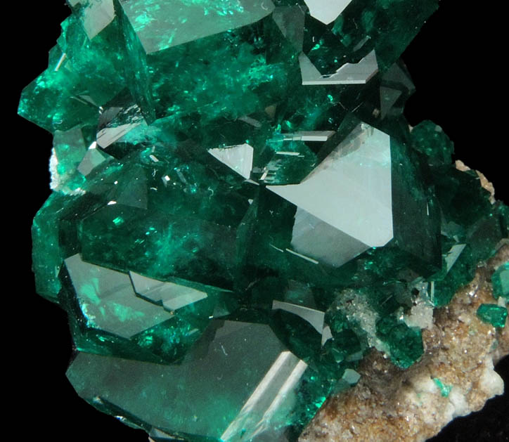 Dioptase from Tsumeb Mine, Otavi-Bergland District, Oshikoto, Namibia