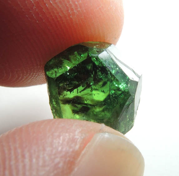 Uvite var. Chrome Tourmaline from Landanai, 93 km south-southeast of Arusha, Masailand, Tanzania