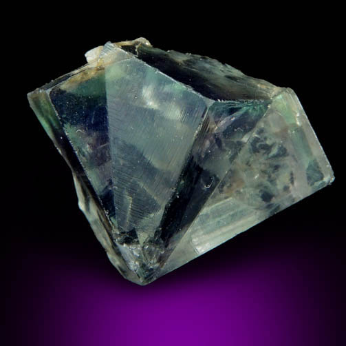 Fluorite (twinned crystals) from Heights Quarry, Westgate, Weardale District, County Durham, England