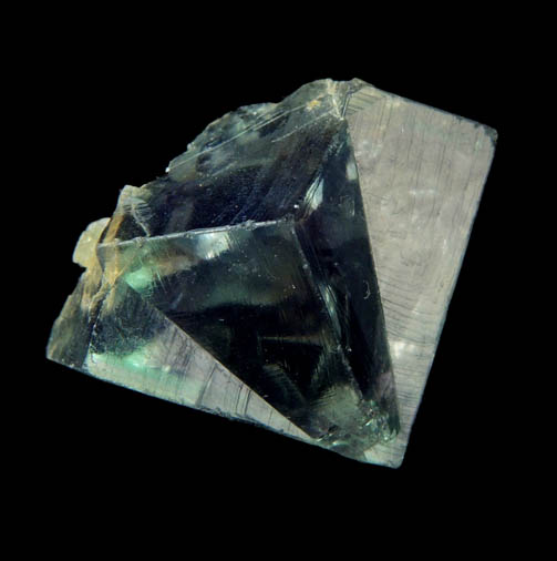 Fluorite (twinned crystals) from Heights Quarry, Westgate, Weardale District, County Durham, England