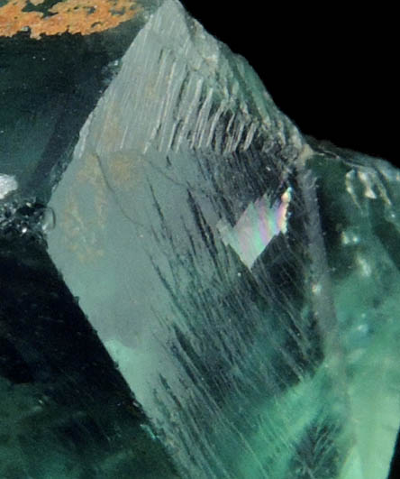 Fluorite from Heights Quarry, Westgate, Weardale District, County Durham, England