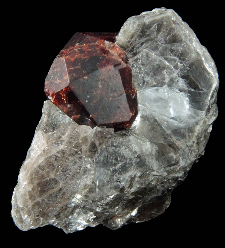 Spessartine-Almandine Garnet from Leiper's Quarry, Avondale, Delaware County, Pennsylvania