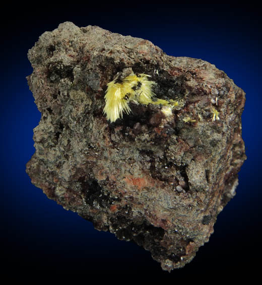 Uranophane from Faraday Mine, Ontario, Canada